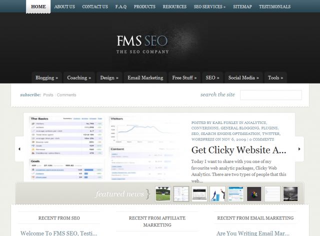 FMS SEO screenshot
