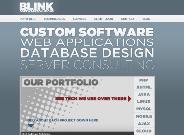 Blink Software Solutions screenshot