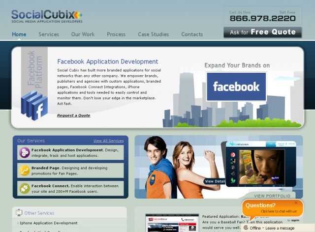 Social Cubix screenshot