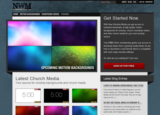 New Worship Media screenshot