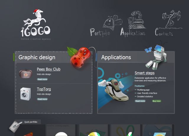 Igogodesign.com screenshot