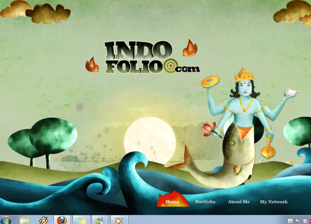 IndoFolio screenshot