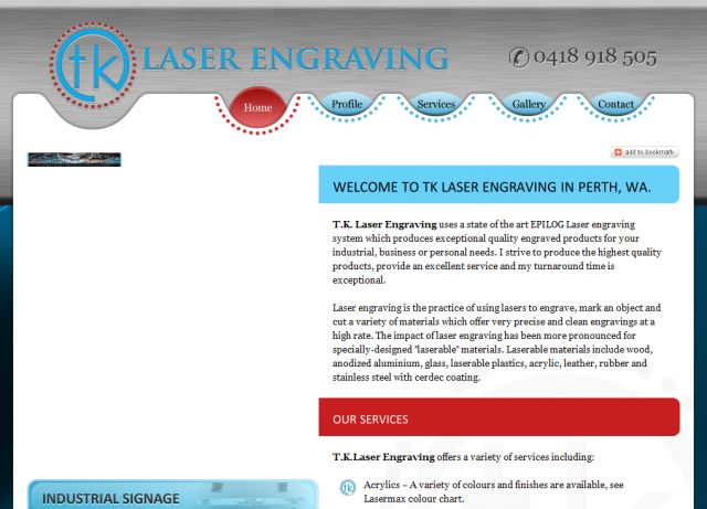 TK Laser Engraving screenshot