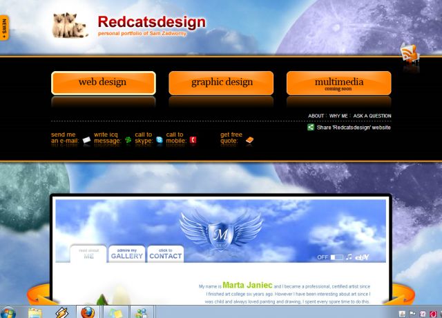 Redcatsdesign screenshot