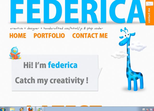 FedericaCau.com screenshot