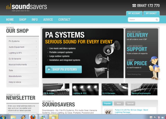 Soundsavers screenshot