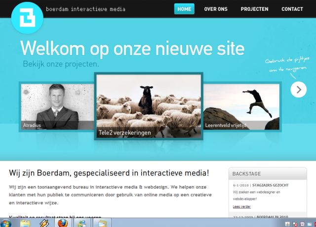 Boerdam interactive media screenshot