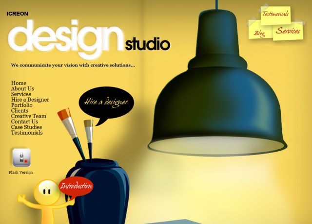 Icreon Design Studio screenshot