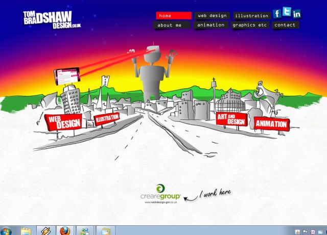 tombradshawdesign.c screenshot