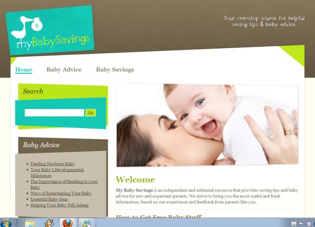My Baby Savings screenshot