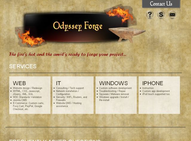 Odyssey Forge screenshot