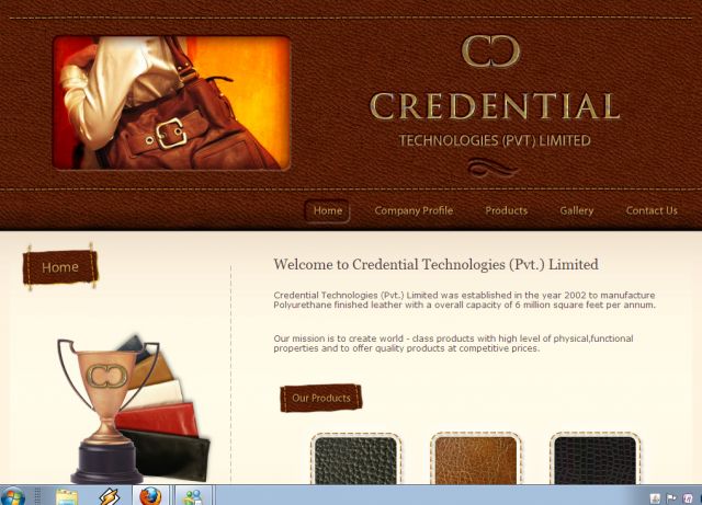 Credentail Leathers screenshot