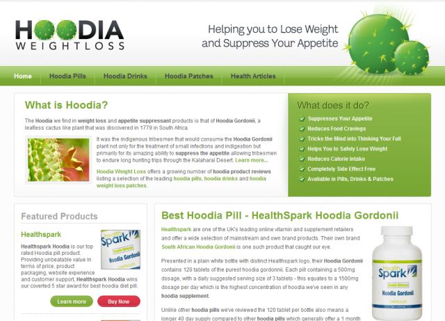Hoodia Weight Loss screenshot