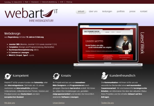 WebArt-IT screenshot