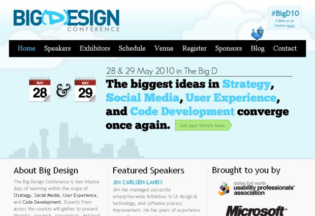 The Big Design Conference screenshot