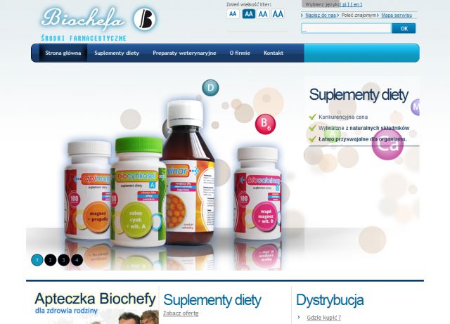 Biochefa - Suplementy diety screenshot