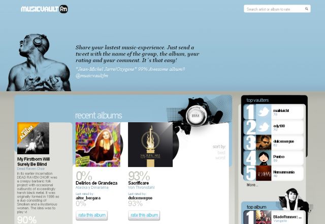 MusicvaultFM screenshot