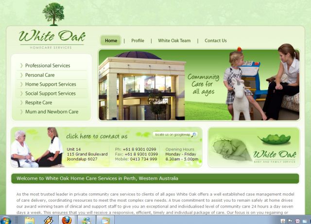 White Oak Home Care Services screenshot