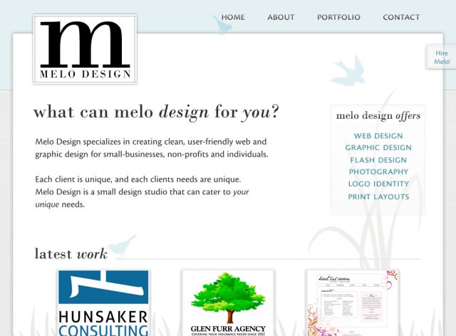 Melo Design screenshot