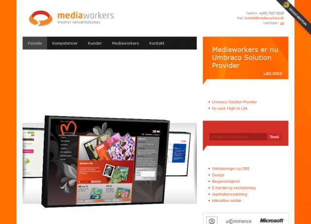 Mediaworkers Denmark screenshot