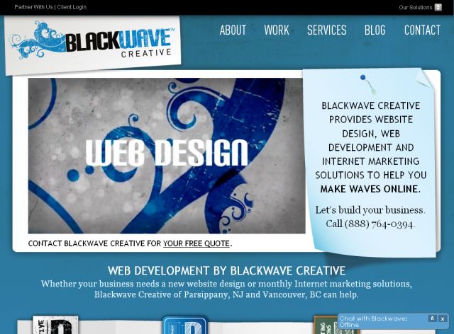 Blackwave Creative screenshot