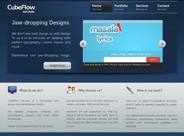 CubeFlow Services screenshot