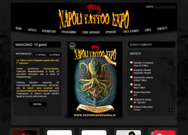 Tattoo Expo Napoli screenshot