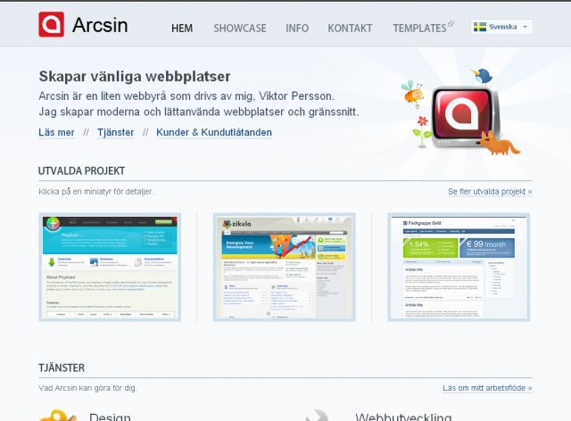 Arcsin screenshot
