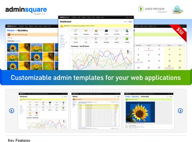 AdminSquare screenshot