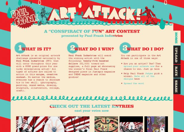 Paul Frank - Art Attack screenshot