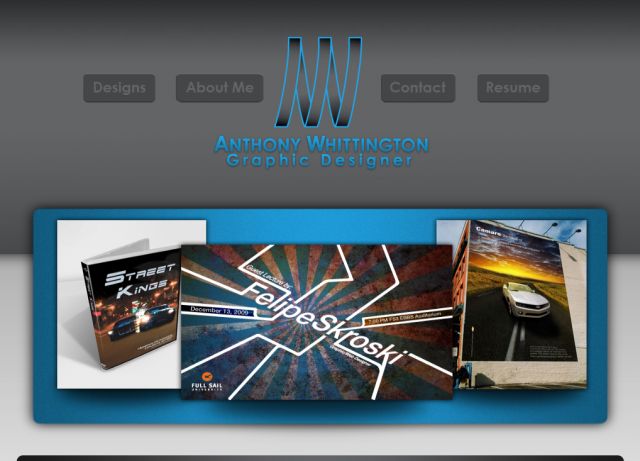 Anthony Whittington Designs screenshot