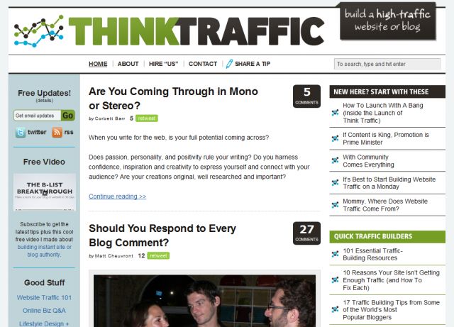 Think Traffic screenshot