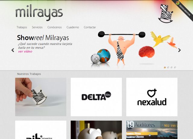 Milrayas Design screenshot