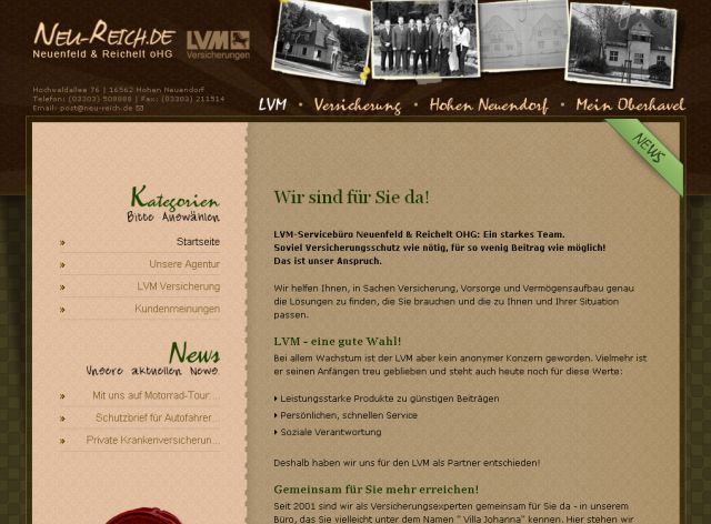Neu Reich Versicherung screenshot