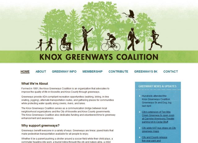 Knox Greenways Coalition screenshot