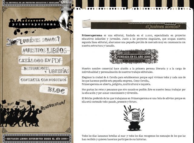 Editorial Primerapersona screenshot