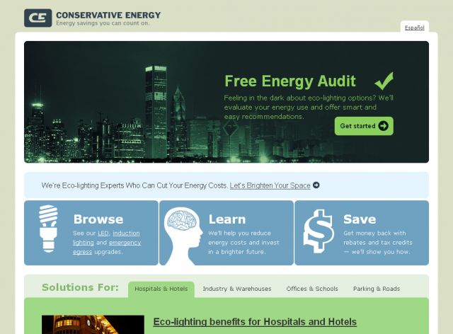 Conservative Energy Group screenshot