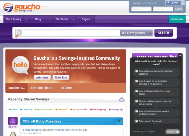 Gaucho screenshot