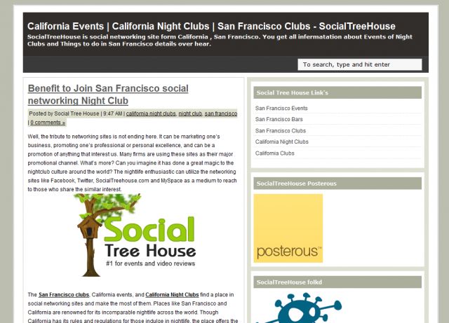 Social Tree house screenshot