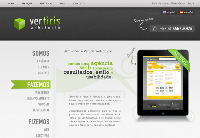 Verticis Web Studio screenshot