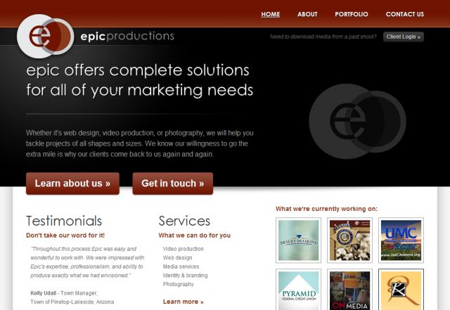 Epic Productions screenshot