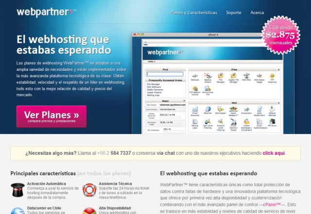 WebPartner screenshot