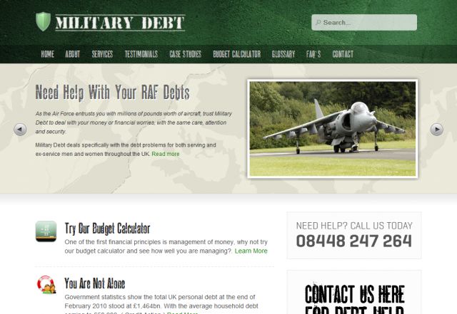 Military Debt Help  screenshot