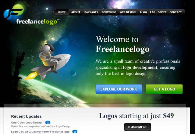 Freelance Logo Design screenshot