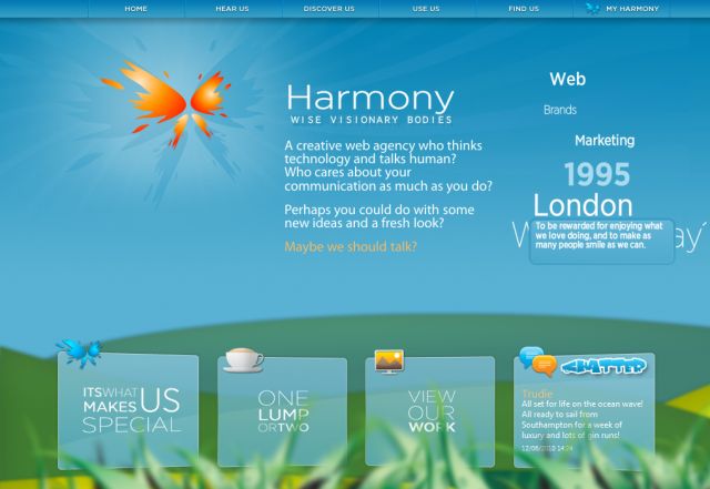 Harmony Internet screenshot