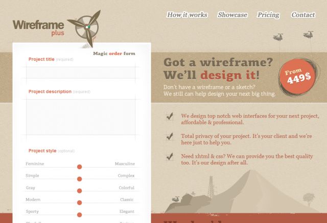 Wireframe Plus screenshot