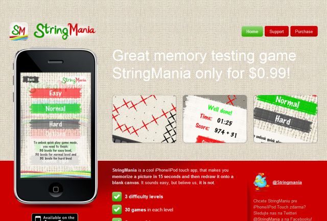 StringMania for iPhone screenshot