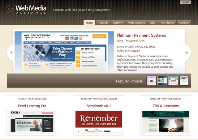 Web Media Alliance screenshot