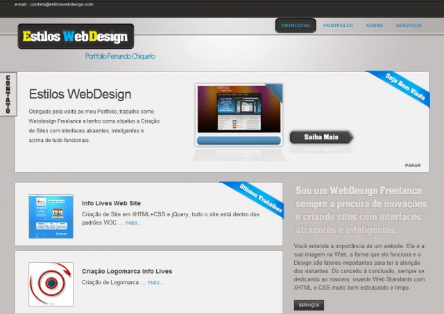 Estilos WebDesign screenshot