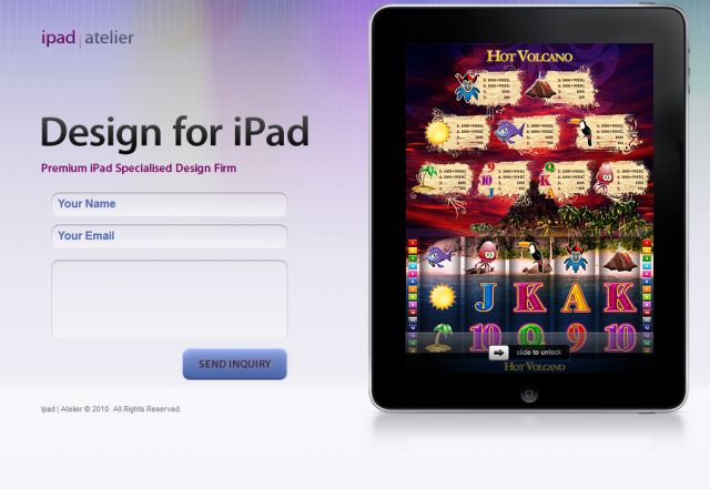 iPad atelier screenshot